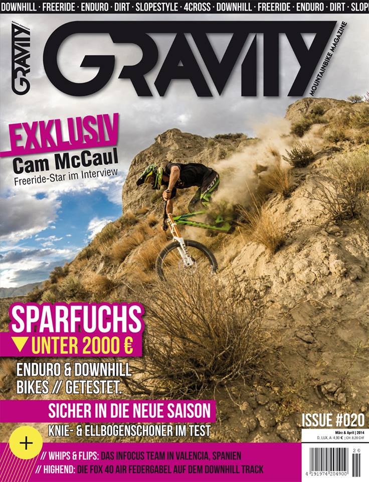 Gravity Mountainbike Magazine #20 Cover